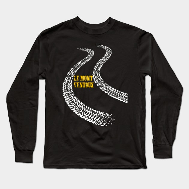 le mont ventoux Long Sleeve T-Shirt by vintagejoa